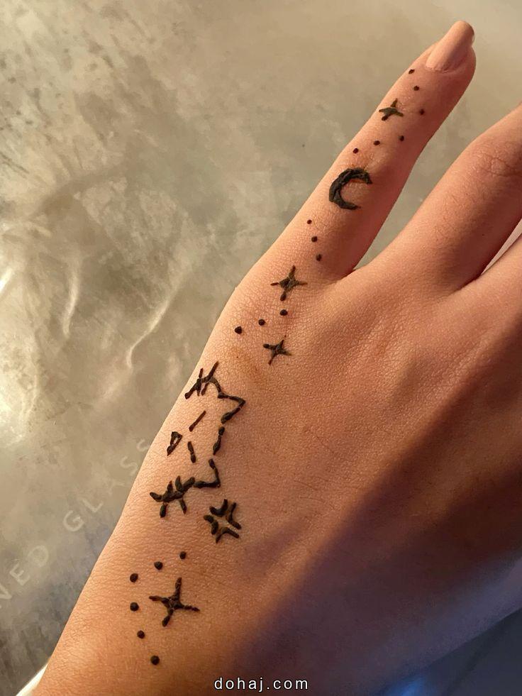 Henna Back Hand Mehndi Design