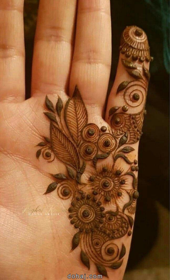 Henna Floral Mehndi Design