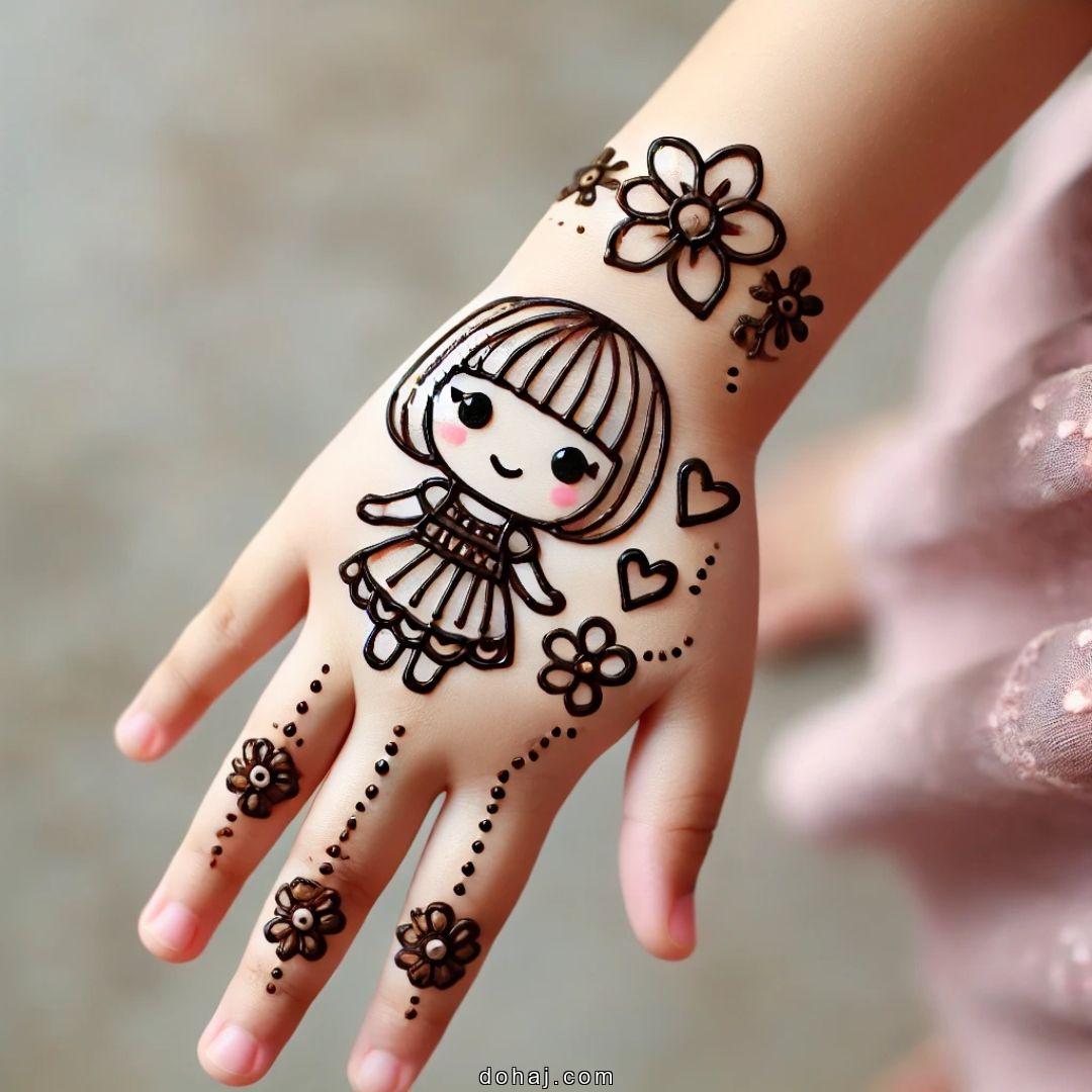 Henna Henna Arabic Back Hand Mehndi Design