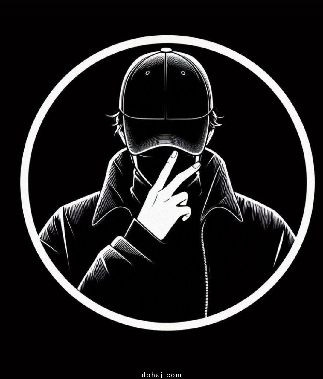 Hidden Face Single Instagram Dp Boy