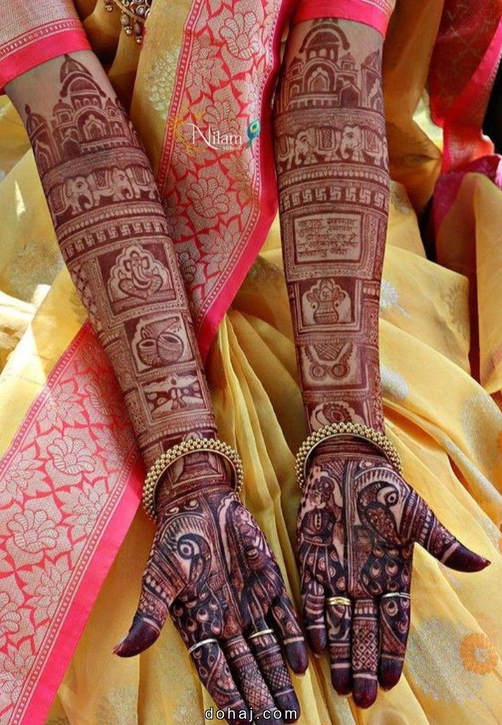 Instagram Bridal Bridal Instagram Stylish Royal Front Hand Mehndi Design