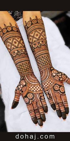 Instagram Bridal Mehndi Design