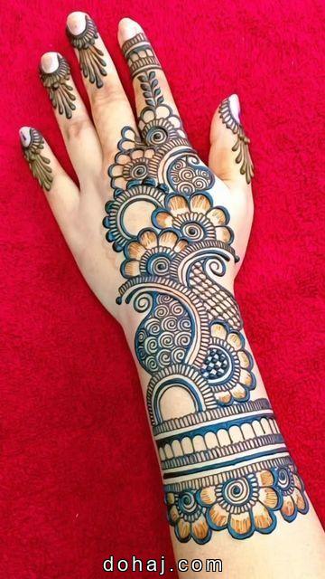 Instagram Easy Simple Finger Mehndi Design