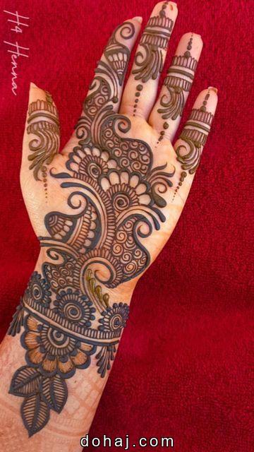 Instagram Instagram Front Full Hand Mehndi Design