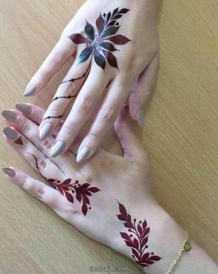 Instagram Mehndi Modern Royal Front Hand Mehndi Design