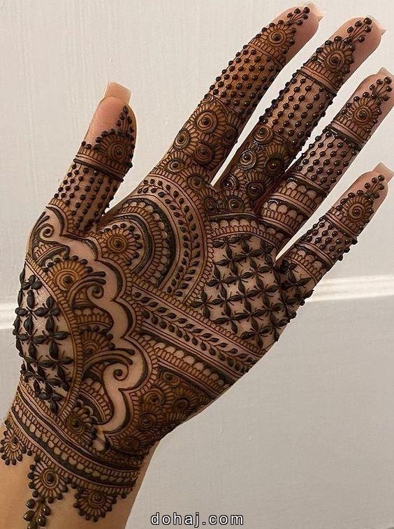 Instagram Palm Mehndi Design