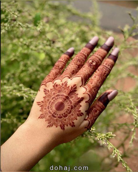 Instagram Royal Front Hand Mehndi Design