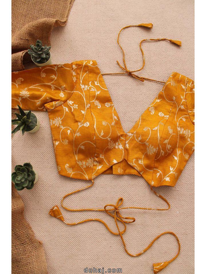 Kanchipuram Silk Saree Blouse Designs