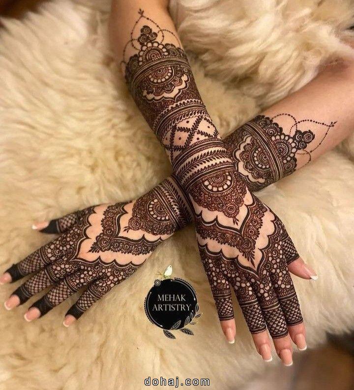 Karva Chauth Mehndi Design Easy Full Hand