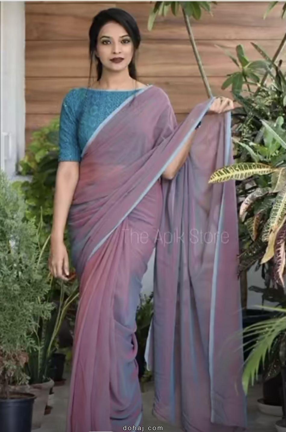 Kathpadar Saree Blouse Designs New