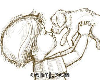 Kawaii Cute Dog Drawing