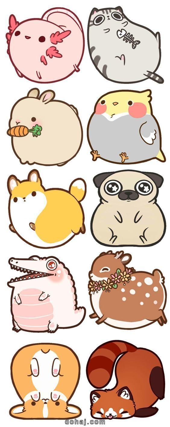 Kawaii Kawaii Cat Drawing