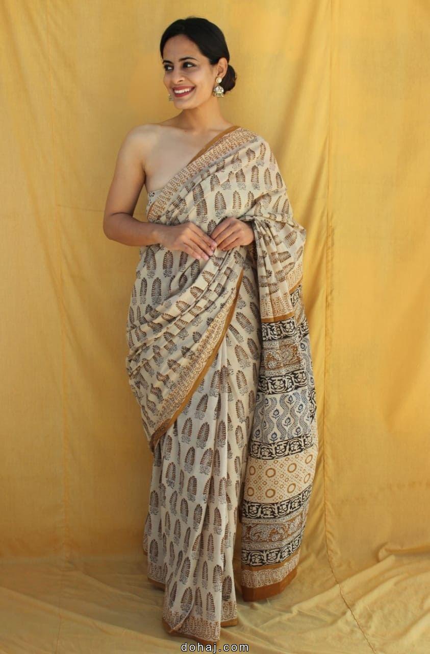 Khadi Cotton Sarees Below 500