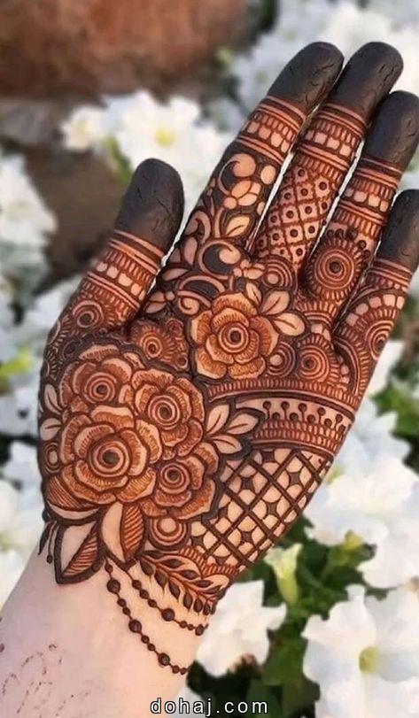 Kids Full Hand Mehndi Design