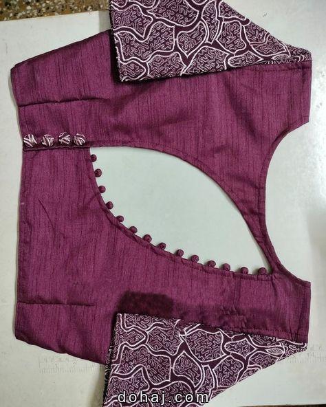 Latest Boat Neck Blouse Designs