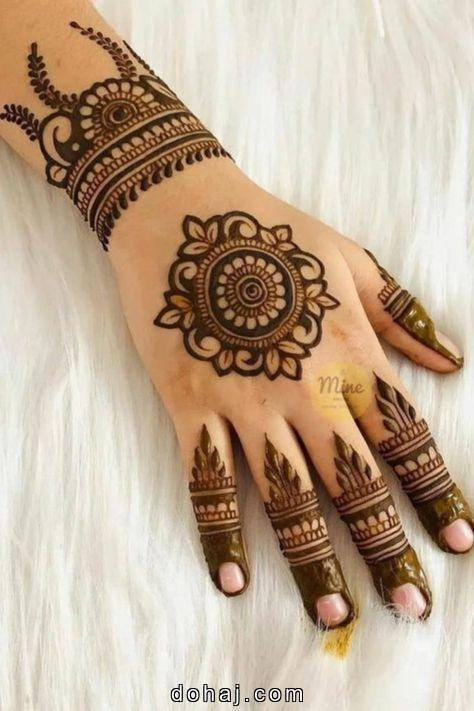 Latest Mehndi Design 2024 Simple And Beautiful