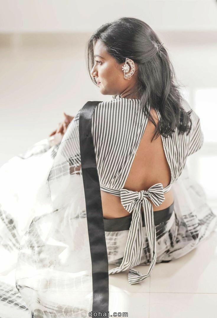 Latest Sleeveless Blouse Designs Front And Back