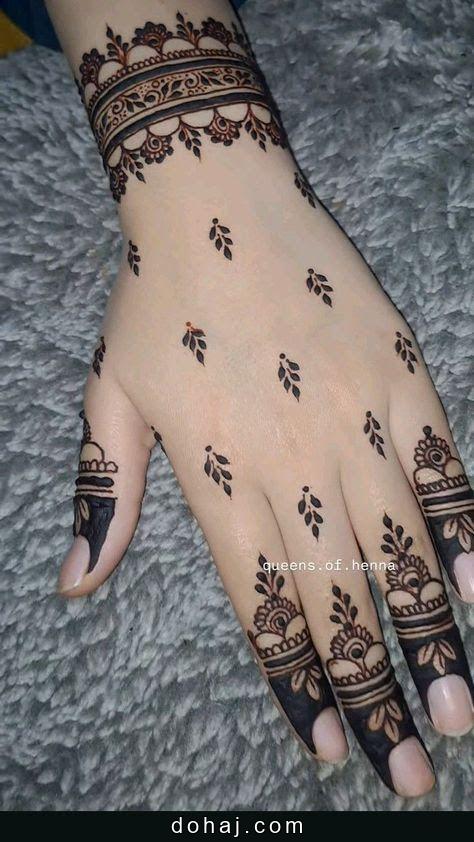 Leg Mehndi Design Simple Simple And Beautiful