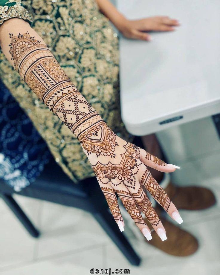 Legs Bridal Mehndi Design