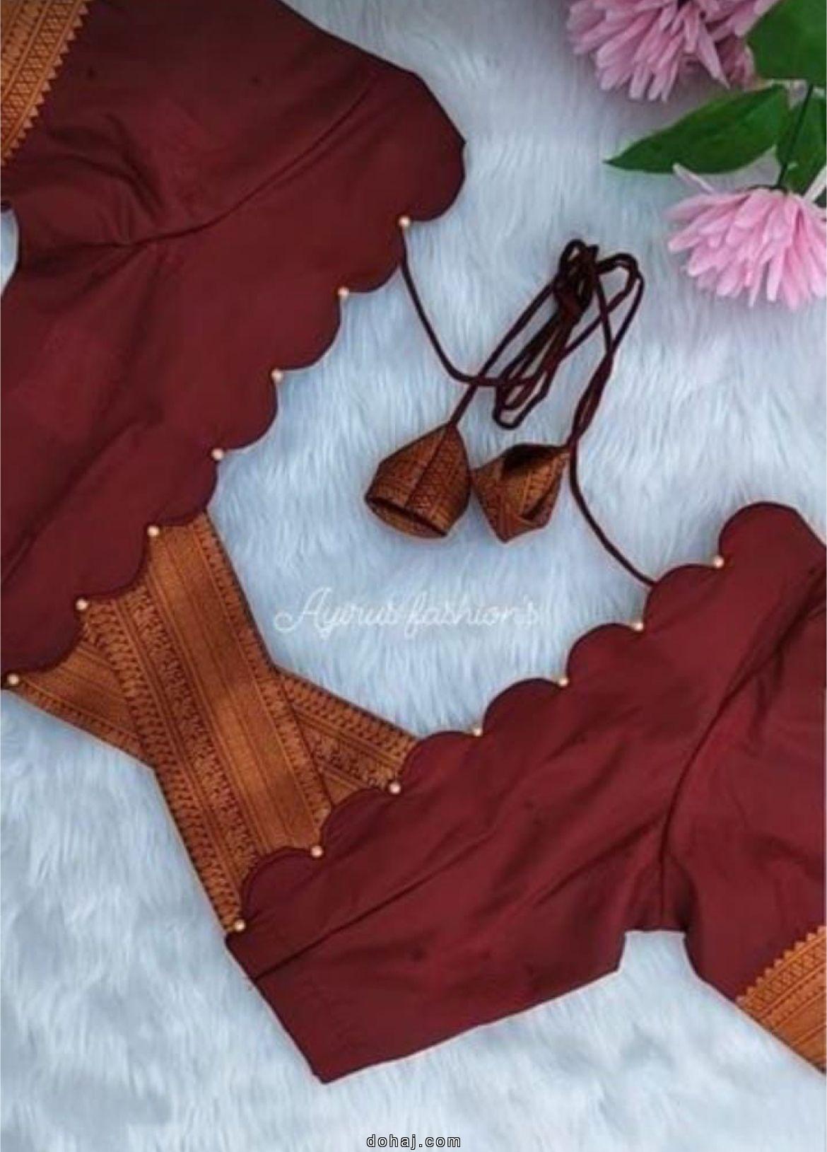 Lehenga Blouse Neck Designs