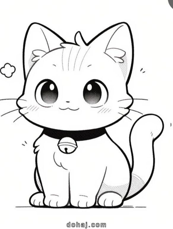 Maine Coon Cat Drawing