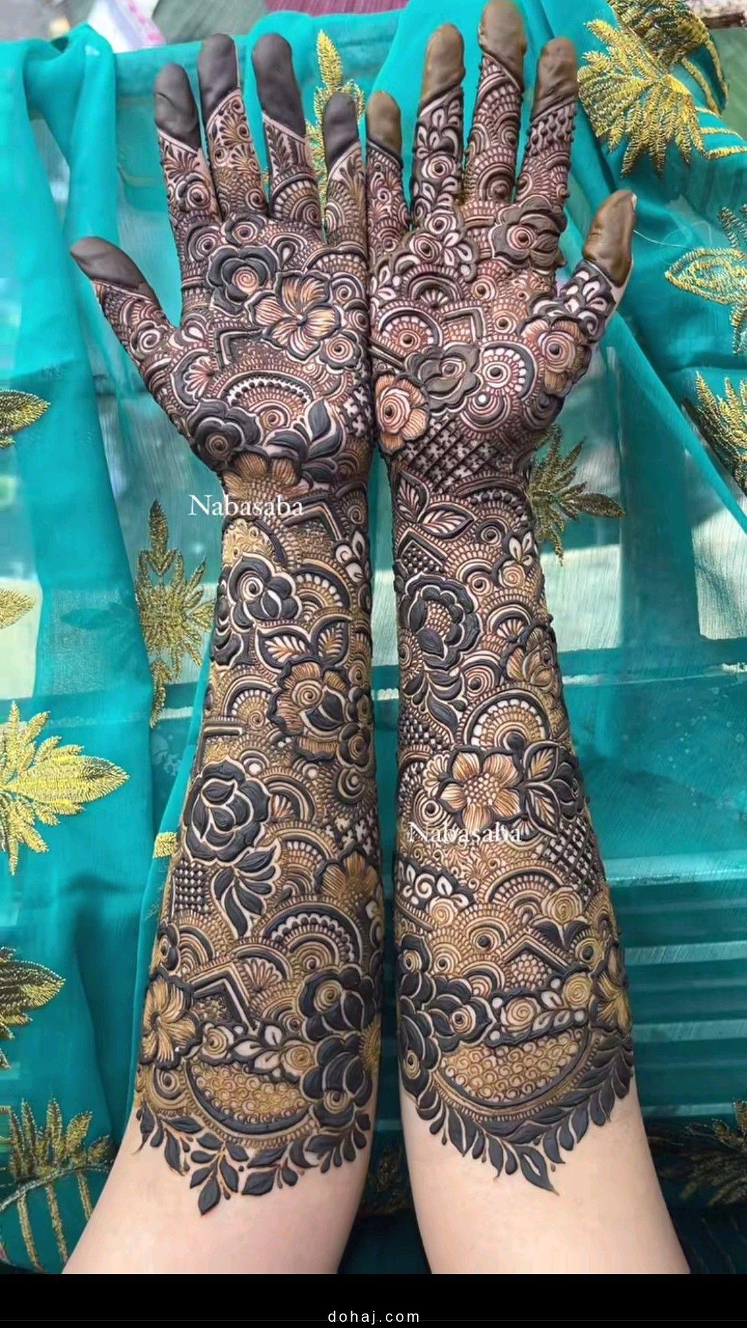 Marriage Mehndi Design Full Hand