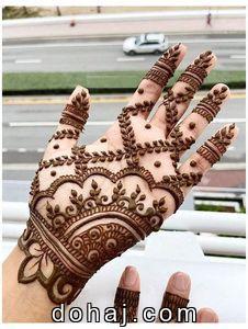 Mehndi Design Back Hand Arabic