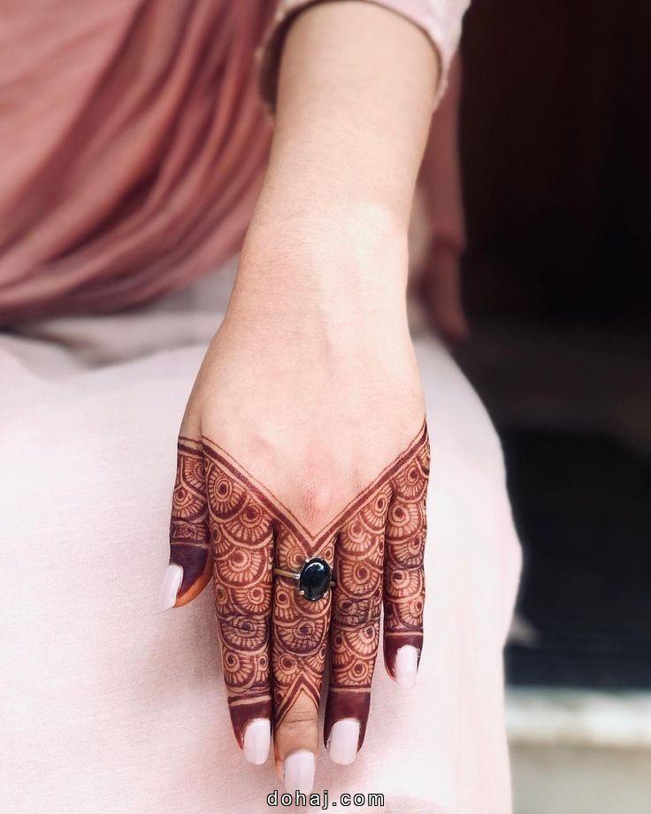 Mehndi Design Back Hand Flower