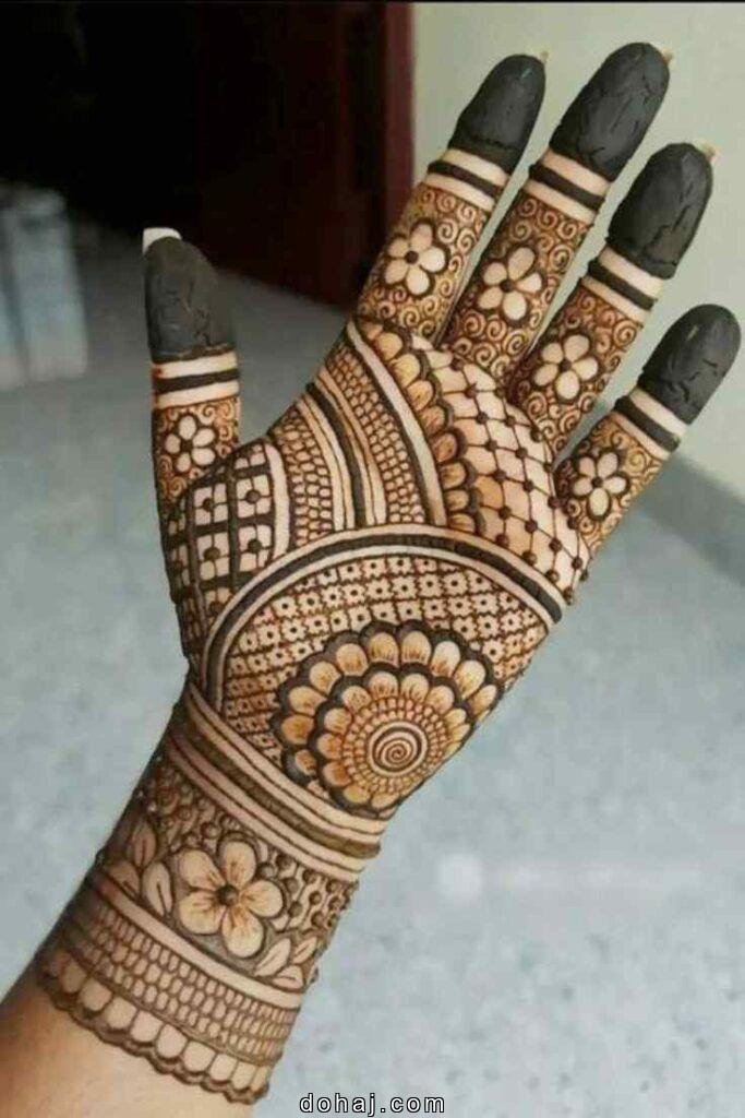 Mehndi Design Back Side Full Hand