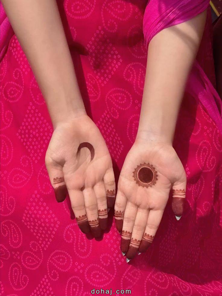 Mehndi Design Circle Design