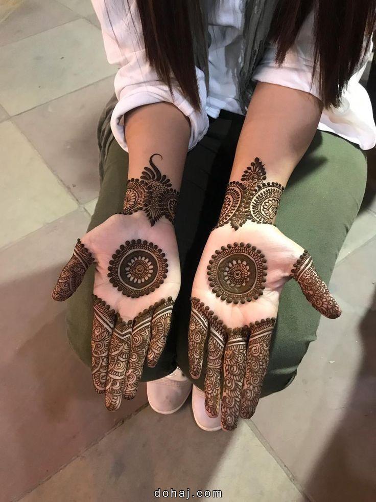 Mehndi Design Easy And Beautiful Front Hand