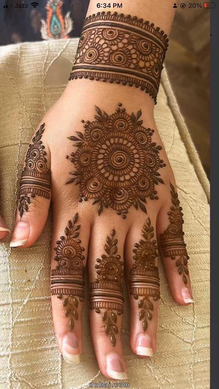 Mehndi Design Easy And Beautiful Full Hand