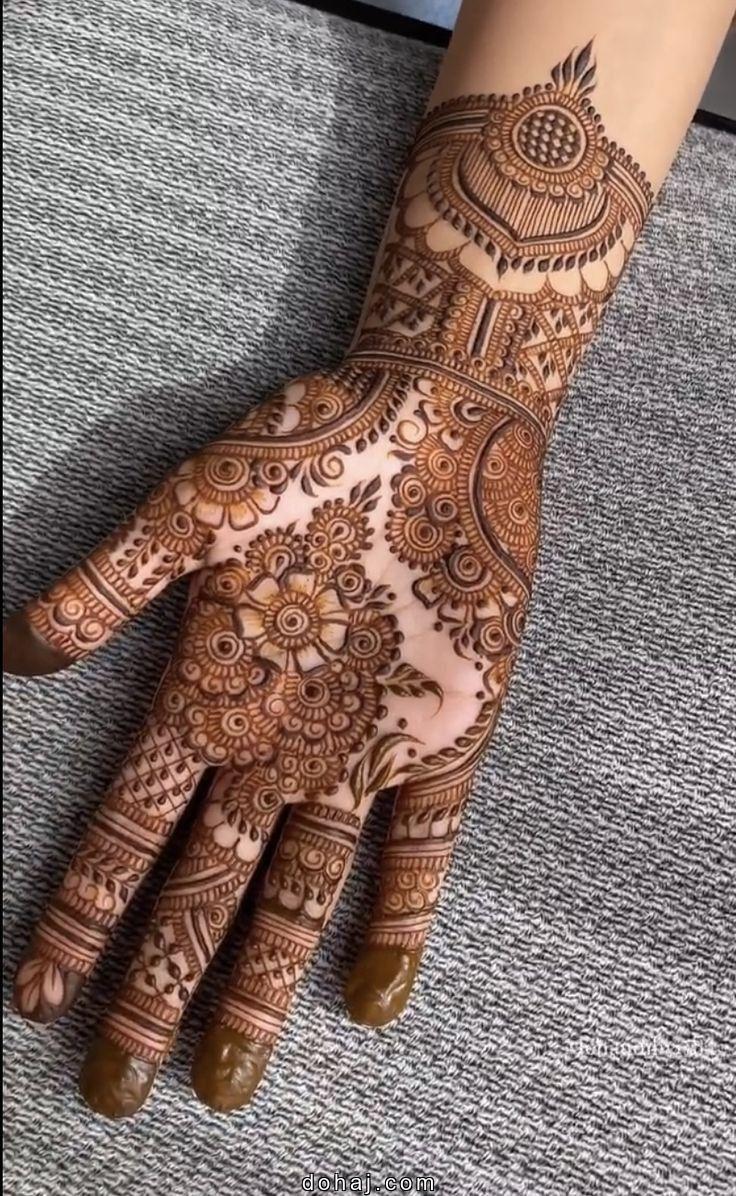 Mehndi Design Easy And Beautiful Images Front Hand
