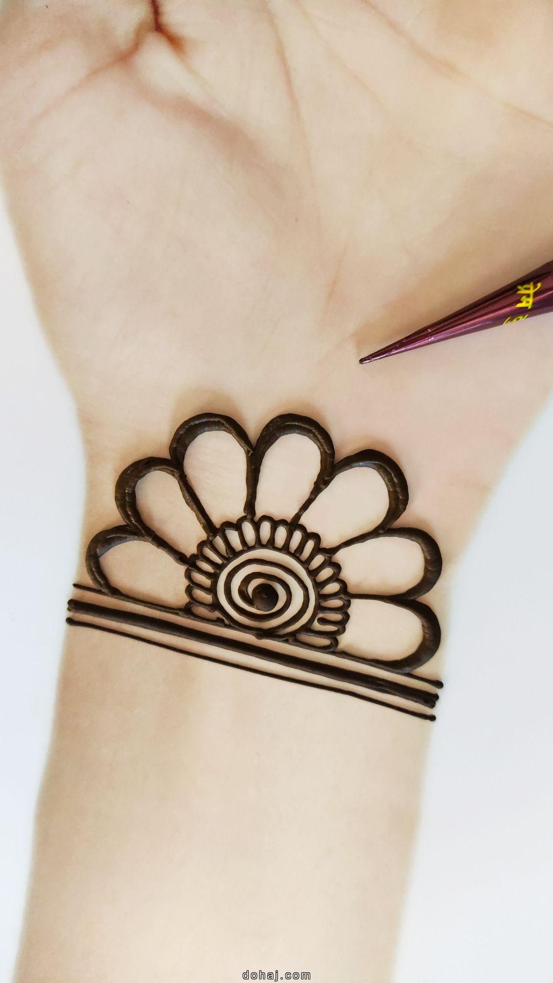 Mehndi Design Easy And Beautiful Photos Back Hand