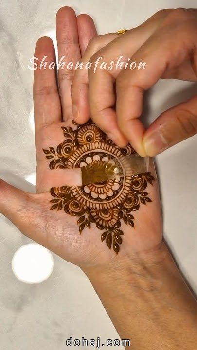 Mehndi Design Easy And Step By Step