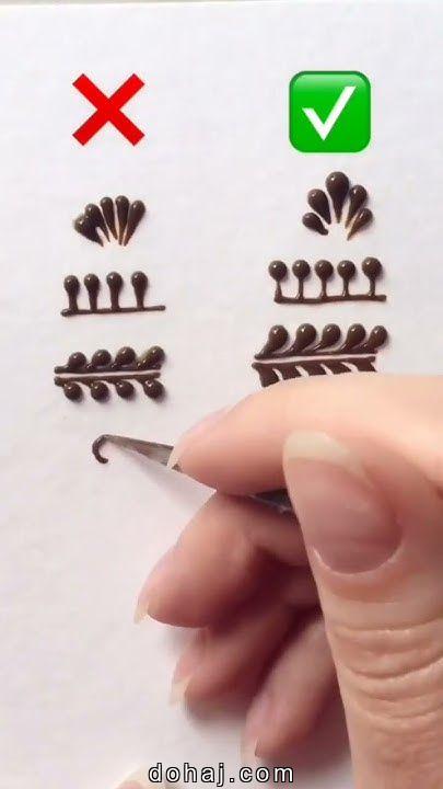 Mehndi Design Easy Arabic