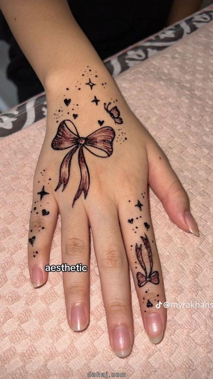 Mehndi Design Easy Back Side