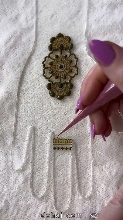 Mehndi Design Easy Back