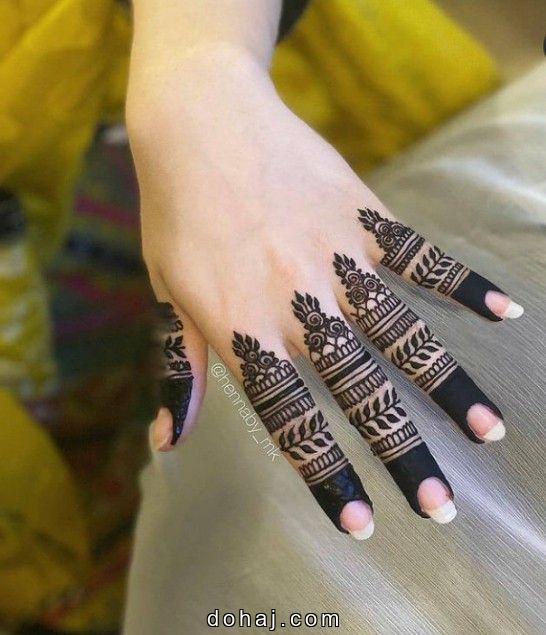Mehndi Design Easy Front Hand