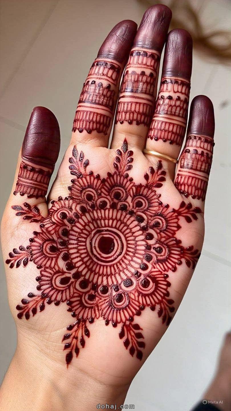 Mehndi Design Easy Full Hand Simple And Beautiful