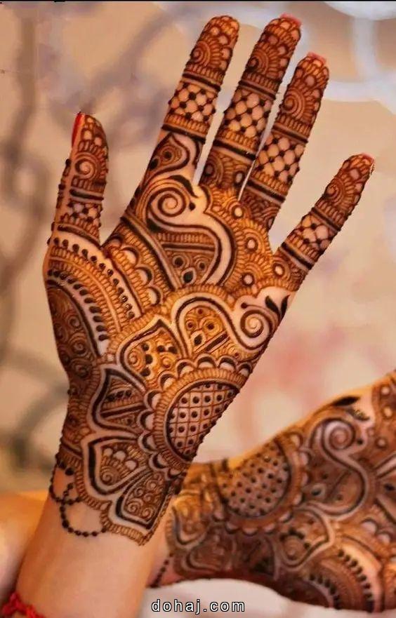 Mehndi Design Easy Full Hand