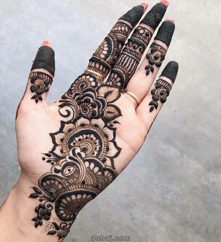Mehndi Design For Front Hand Simple