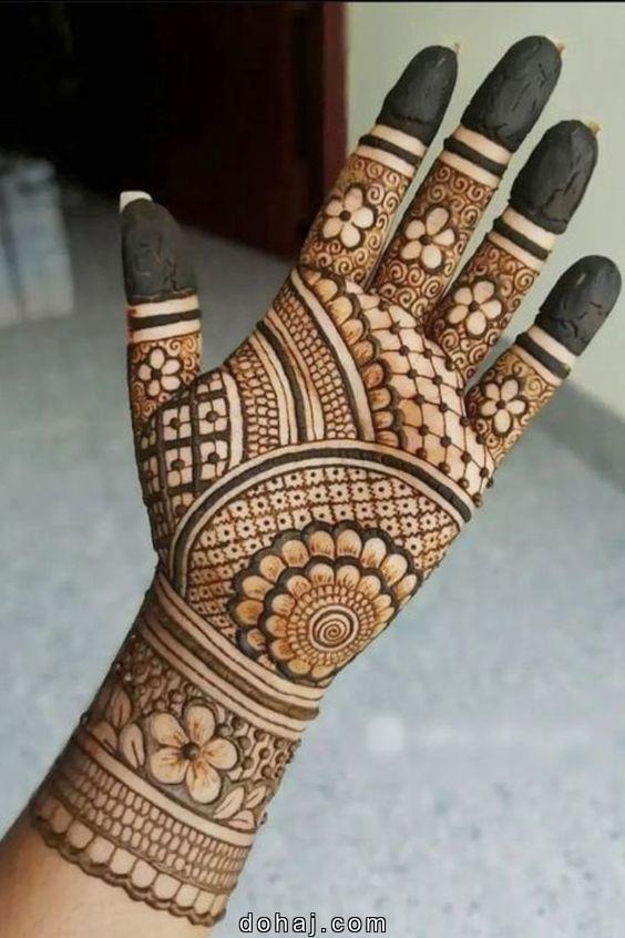 Mehndi Design For Only Palm