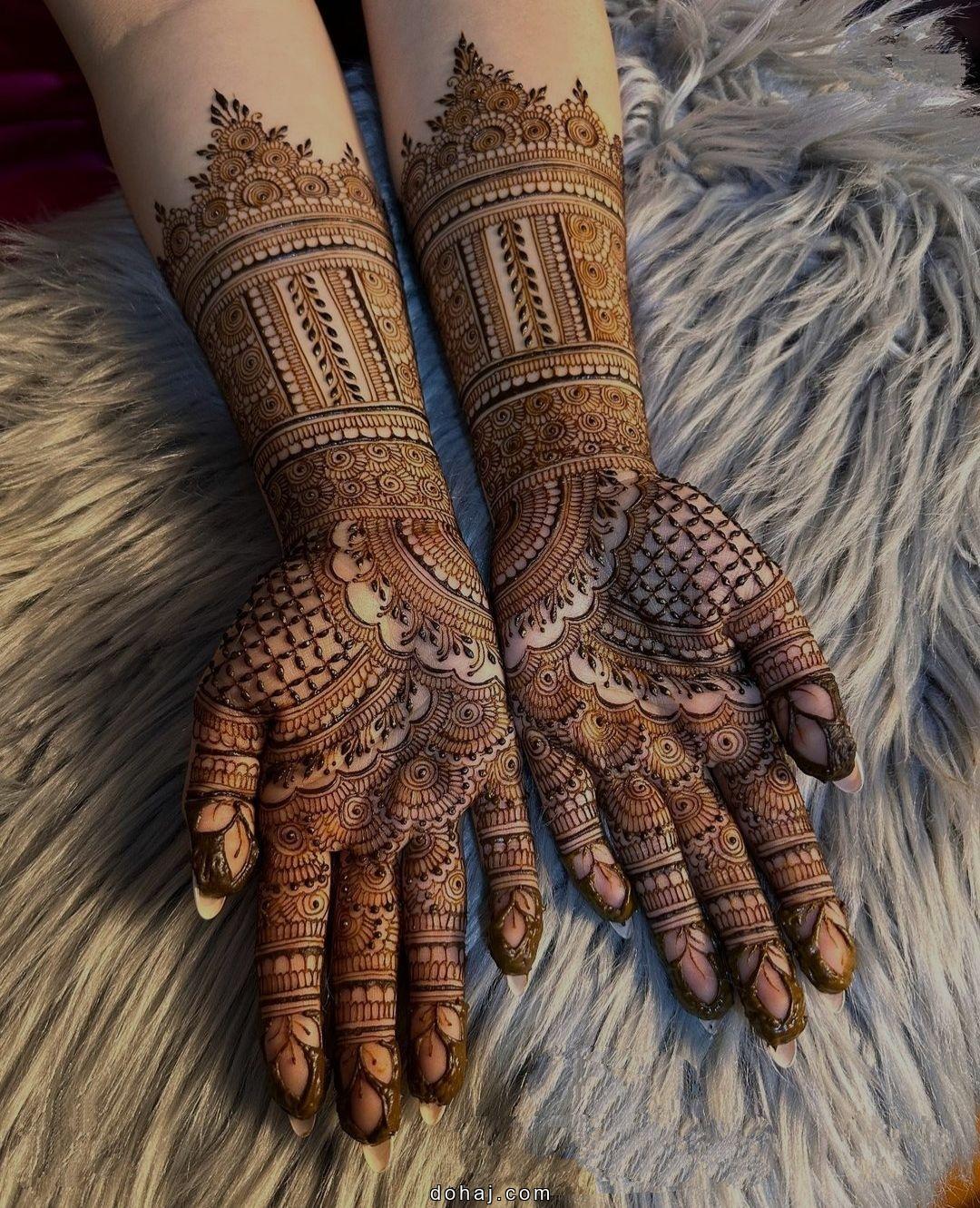 Mehndi Design Front Full Hand Arabic