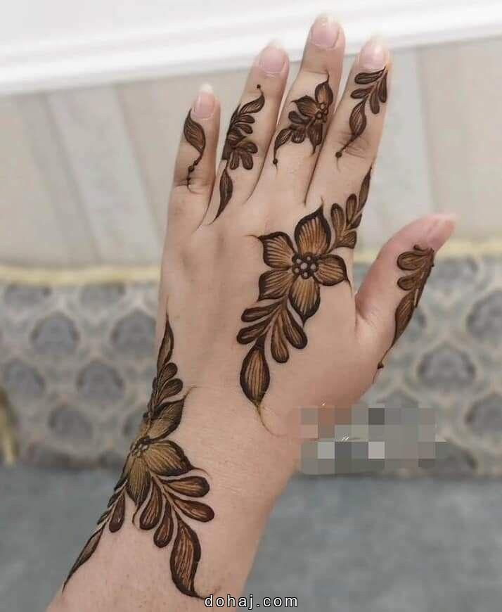 Mehndi Design In Flower