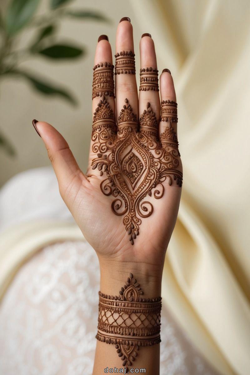 Mehndi Design Only Palm