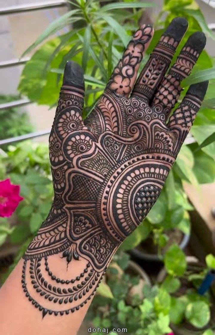 Mehndi Design Palm Side