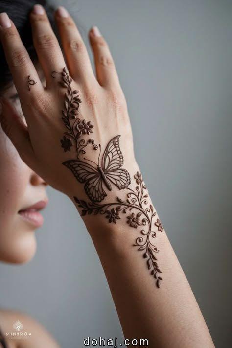 Mehndi Design Palm Simple