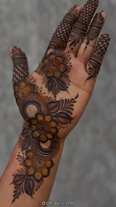 Mehndi Design Round Circle