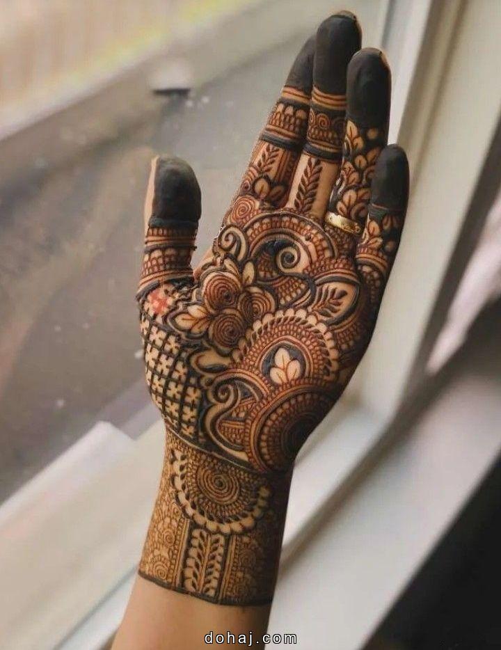 Mehndi Design Simple Back Hand Easy Photo Easy And Beautiful